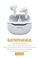 Azeada AZ-BT06     Bluetooth Kulaklık Beyaz - 10