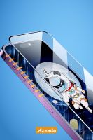 Azeada iPhone 16 Pro AZ-PT02  Ekran Koruyucu Bordo - 4