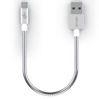 Jopus Micro JO-DK5 20cm Short Spiral Data Cable Gri - 3