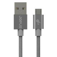 Jopus  Micro JO-DK3 1.2mt Stylish Cloth Data Kablosu Füme - 8