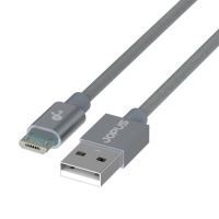 Jopus  Micro JO-DK3 1.2mt Stylish Cloth Data Kablosu Füme - 9