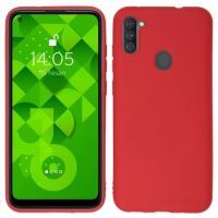 Jopus Samsung A11 JS-105 Tint   Silikon Kilif Kirmizi - 1