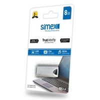 Simex SU-101 Trust Worthy 2.0  Metal  8GB USB Bellek SU-101 Trust Worthy - 1