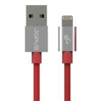 Jopus iPhone 7\7 Plus JO-DK3 1.2mt Stylish Cloth Data Kablosu Kirmizi - 18