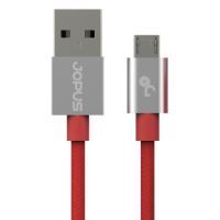 Jopus  Micro JO-DK3 1.2mt Stylish Cloth Data Kablosu Kirmizi - 18