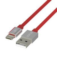 Jopus Type C JO-DK3 1.2 Meter Stylish Cloth Data Cable Kirmizi - 14