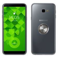 Jopus Huawei P30 JS-209 Support   Silikon Kilif Gri-Seffaf - 1