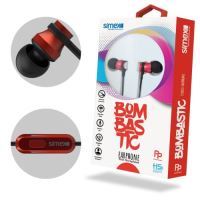 Simex SPD-04 Bombastic Universal 3,5 Microphone Earphone Kirmizi Siyah - 11