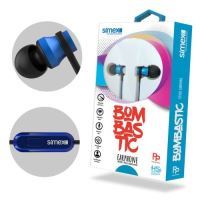 Simex SPD-04 Bombastic Universal 3,5 Microphone Earphone Mavi Siyah - 16
