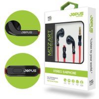 Jopus JO-K46 Mozart Universal 3,5 Microphone Earphone Kirmizi Siyah - 6