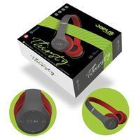 Jopus JO-BH05 Thirsty With Microphone Micro SD SD MePurpley With Card Adapter Bluetooth Earphone Kirmizi - 6