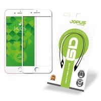 Jopus iPhone 7 Plus / 8 Plus CEK-121 Nano Fiber 6D Screen Protector Beyaz - 6
