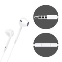 Jopus K50 iPhone 6G\5G Microphone Earphone Beyaz - 3