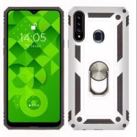 Jopus Samsung A20s JS-225 Zirh   Silikon Kilif Gri - 11