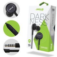 Jopus JO-K54 Darkness Universal 3,5   Mikrofonlu Kulaklik Füme Siyah - 4