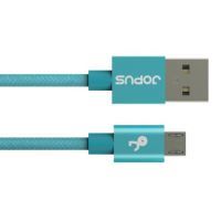 Jopus  Micro JO-DK3 1.2mt Stylish Cloth Data Kablosu Mavi - 12