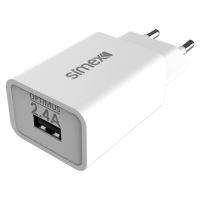 Simex Universal Micro SPS-03 Optimus 2in1  2400 mAh Sarj Seti Beyaz - 2