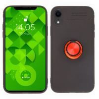 Jopus iPhone XR JS-236 Slim Ring   Silikon Kilif Kirmizi - 1