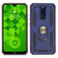 Jopus Xiaomi Redmi 8 JS-225 Zirh   Silikon Kilif Lacivert - 1