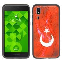 Jopus Samsung A2 Core JS-242 Flag Phone Case Kirmizi - 1
