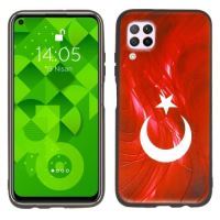 Jopus Huawei P40 Lite JS-242 Flag Phone Case Kirmizi - 1