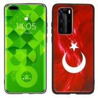 Jopus Huawei P40 Pro JS-242 Flag   Silikon Kilif Kirmizi - 1