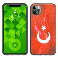 Jopus iPhone 11 Pro Max JS-242 Flag Phone Case Kirmizi - 1