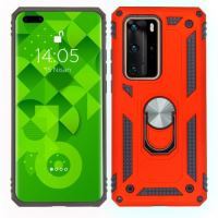 Jopus Huawei P40 Pro JS-225 Zirh   Silikon Kilif Kirmizi - 6