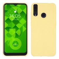 Jopus General Mobile GM10 JS-107 Ruber   Silikon Kilif Açik Kahve - 11