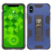 Jopus iPhone XS Max JS-244 Sliding   Silikon Kilif Mavi - 6