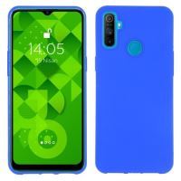 Jopus Realme C3 JS-107 Ruber Phone Case Mavi - 6