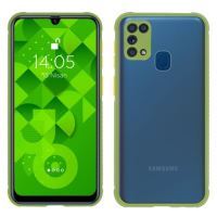 Jopus Samsung M31 JS-245 Zipper   Silikon Kilif Açik Yesil - 1