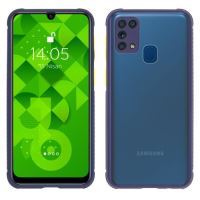 Jopus Samsung M31 JS-245 Zipper   Silikon Kilif Lacivert - 21