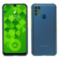 Jopus Samsung M31 JS-245 Zipper   Silikon Kilif Yesil - 6