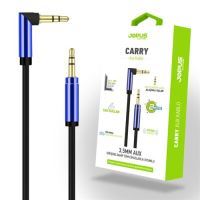 Jopus Universal 3.5mm JA-07 Carry 2 Meter AUX Cable Mavi - 6