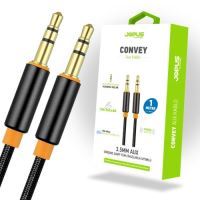 Jopus Universal 3.5mm JA-05 Convey 1 Metre  AUX Kablosu Siyah - 11
