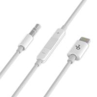 Jopus iPhone 3.5mm JA-08 Bluetooth Mode Connection With Microphone AUX Cable Beyaz - 5