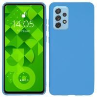 Jopus Samsung A72 JS-105 Tint   Silikon Kilif Mavi - 11
