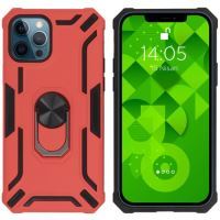 Jopus iPhone 12 / 12 Pro JS-249 Turbot   Silikon Kilif Kirmizi - 36