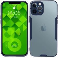 Jopus iPhone 12 Pro Max JS-250 Mellow   Silikon Kilif Lacivert - 26