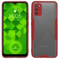 Jopus Samsung A02s JS-250 Mellow   Silikon Kilif Kirmizi - 16