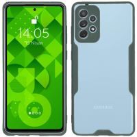 Jopus Samsung A72 JS-250 Mellow   Silikon Kilif Yesil - 6