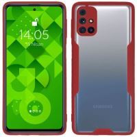 Jopus Samsung M31s JS-250 Mellow   Silikon Kilif Kirmizi - 21