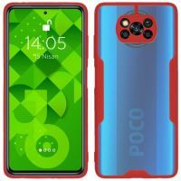 Jopus Xiaomi Poco X3 JS-250 Mellow   Silikon Kilif Kirmizi - 21