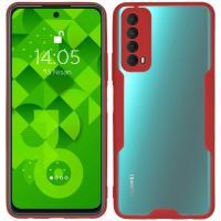 Jopus Huawei P Smart 2021 JS-250 Mellow   Silikon Kilif Kirmizi - 21