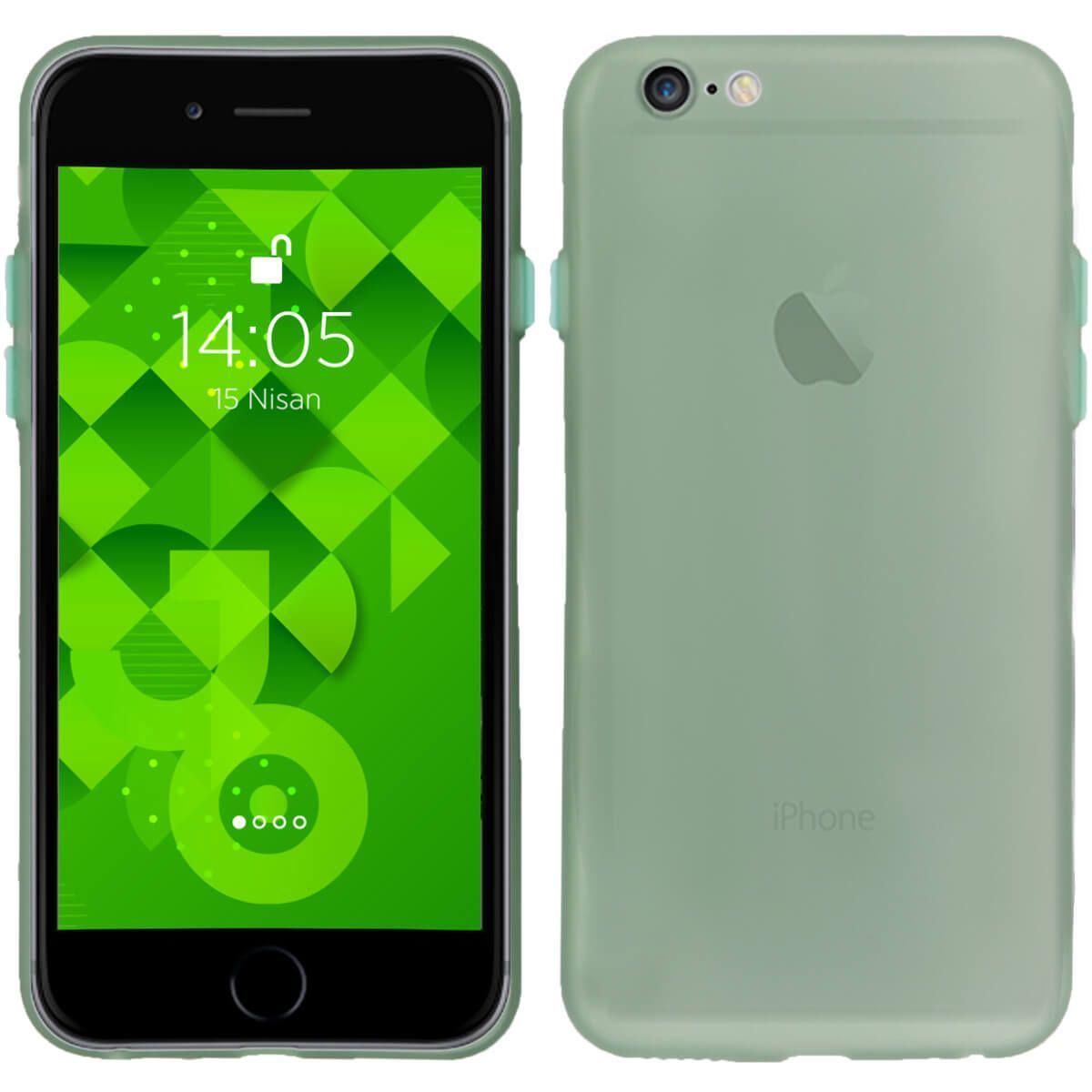 Jopus iPhone 6G JS-253 Ultra Slim Phone Case Yesil - 1