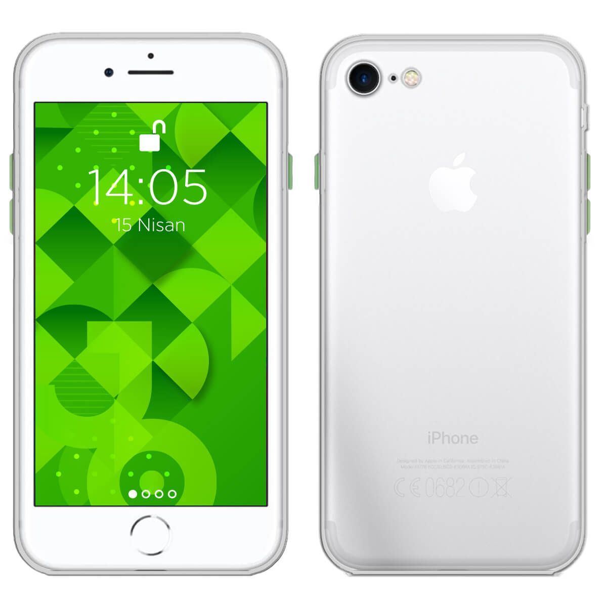 Jopus iPhone 7/8 JS-253 Ultra Slim Phone Case Beyaz - 1