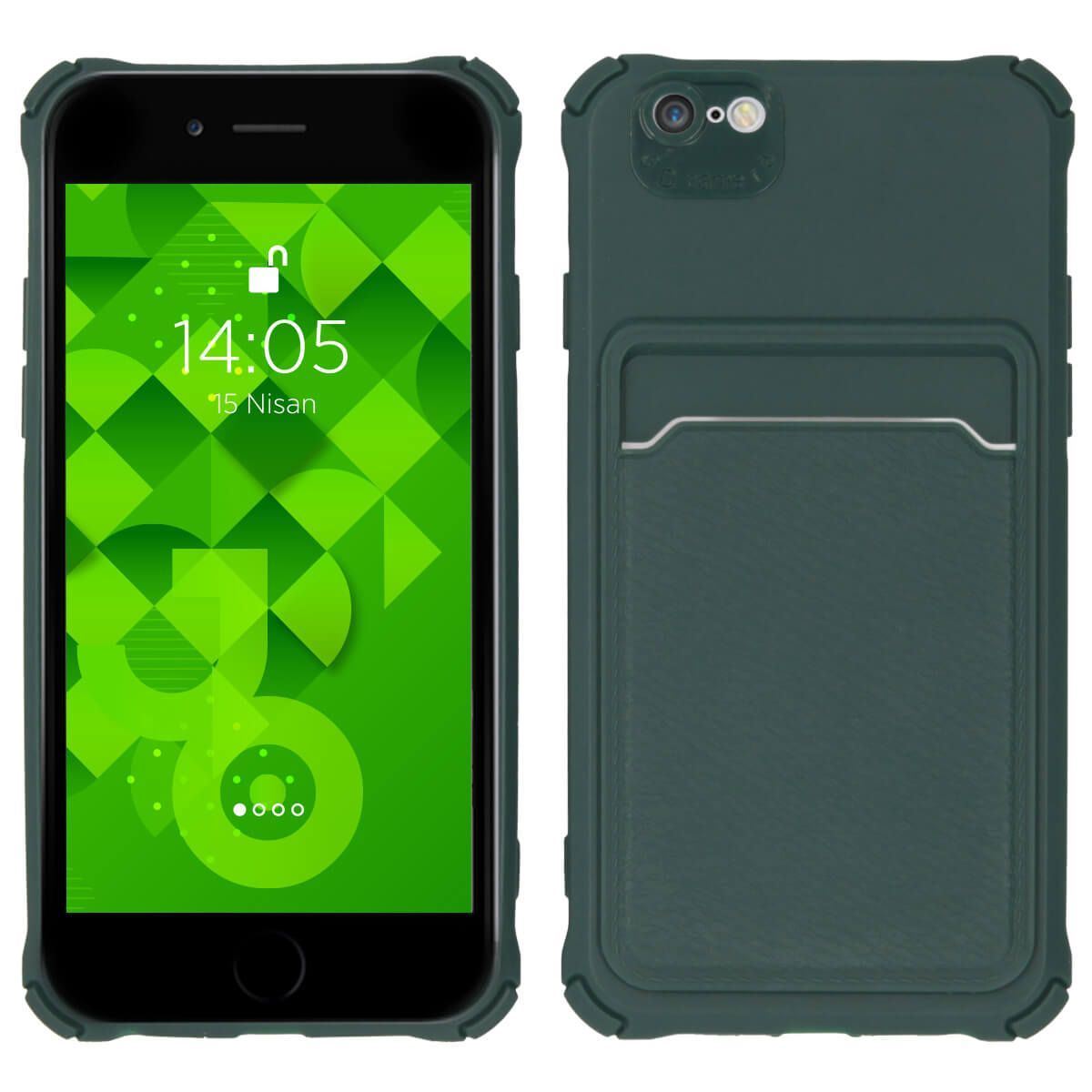 Jopus iPhone 6G JS-254 Kangaroo   Silikon Kilif Yesil - 1