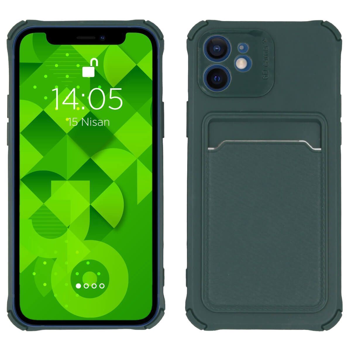 Jopus iPhone 12 JS-254 Kangaroo Phone Case Green - 1