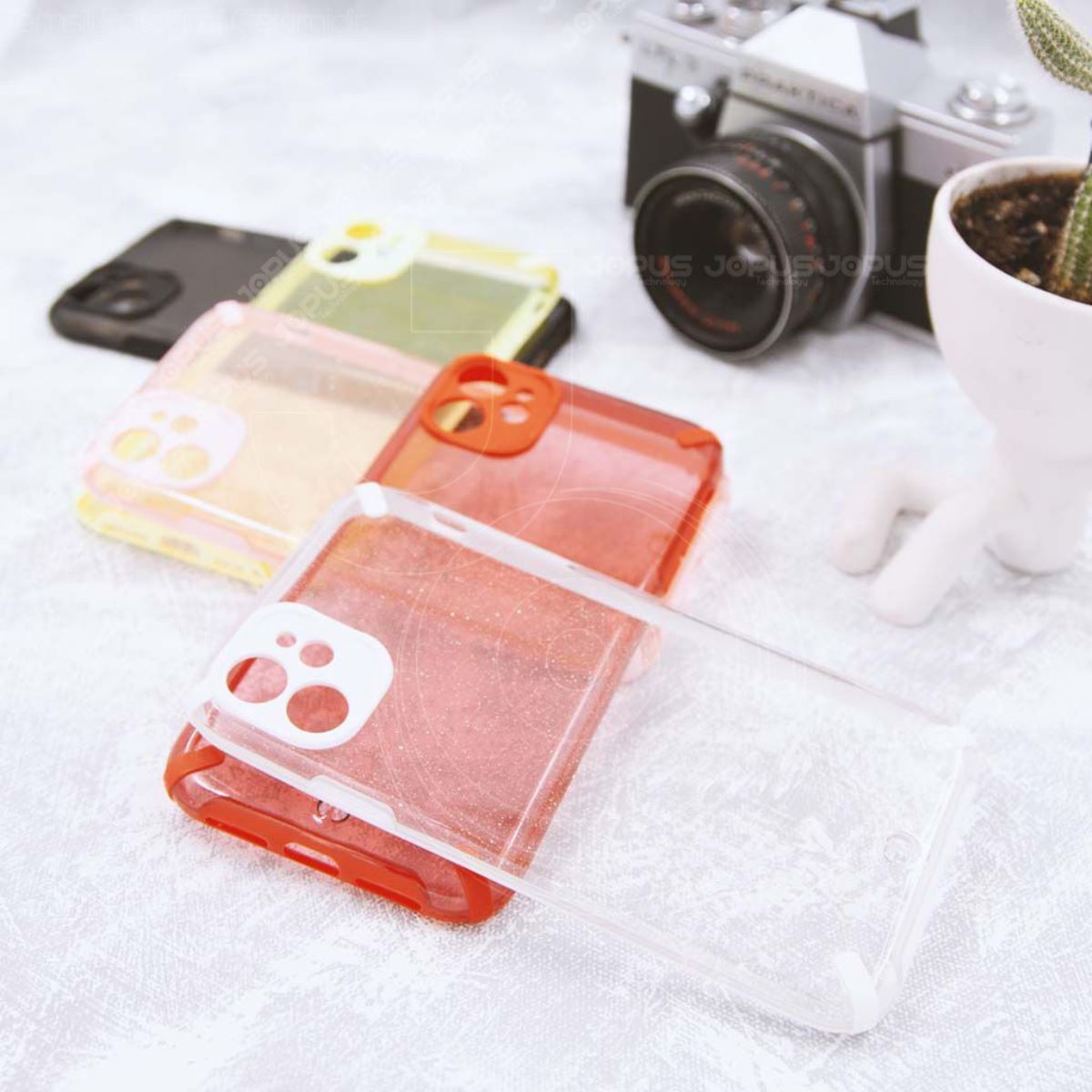 Jopus Xiaomi Redmi Note 10 JS-257 Glamor   Silikon Kilif Mor - 1